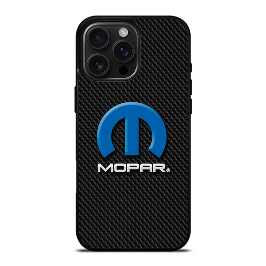 MOPAR CARBON LOGO iPhone 16 Pro Max Case Cover