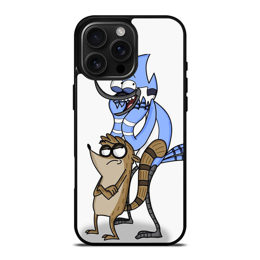MORDECAI RIGBY CARTOON iPhone 16 Pro Max Case Cover