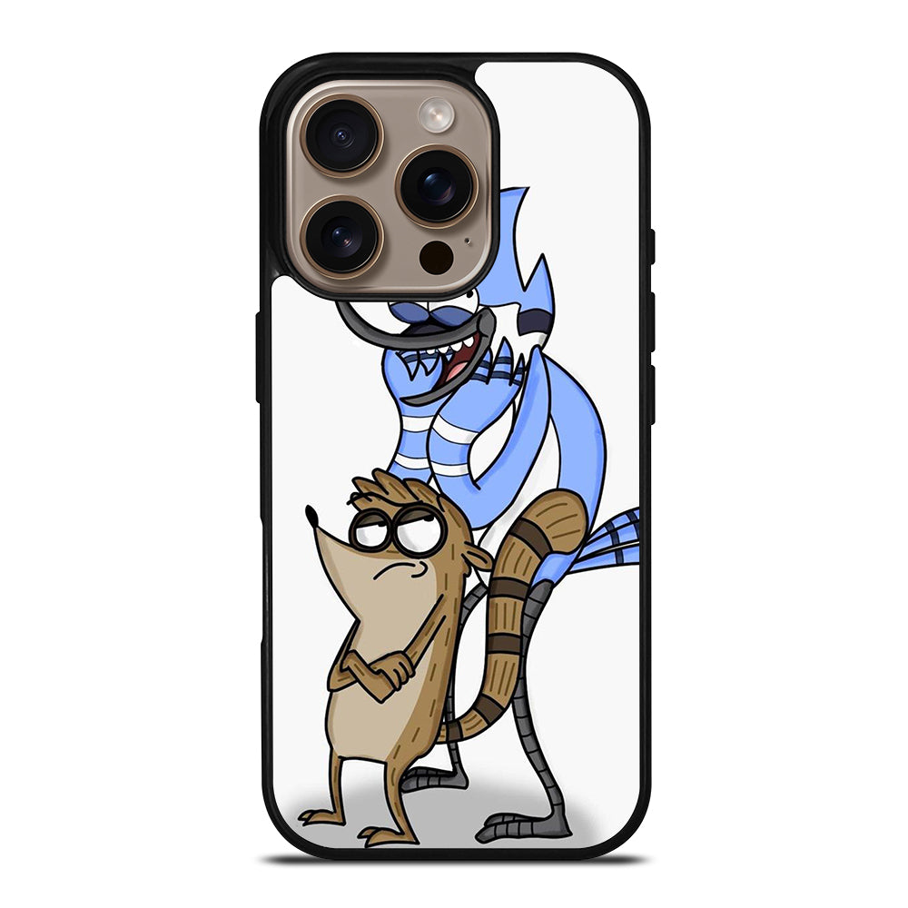 MORDECAI RIGBY CARTOON iPhone 16 Pro Case Cover