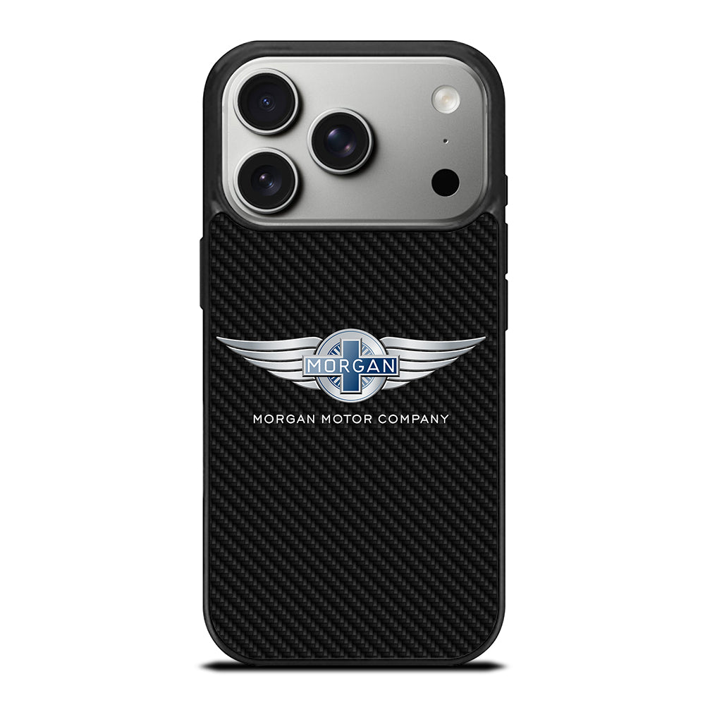 MORGAN MOTOR CARBON LOGO iPhone 17 Pro Case Cover
