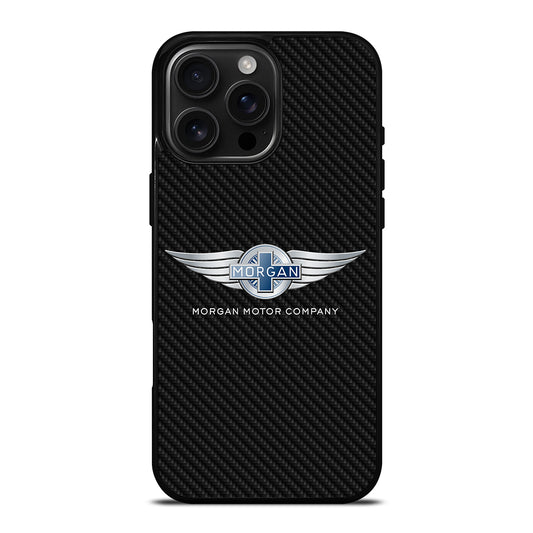 MORGAN MOTOR CARBON LOGO iPhone 16 Pro Max Case Cover