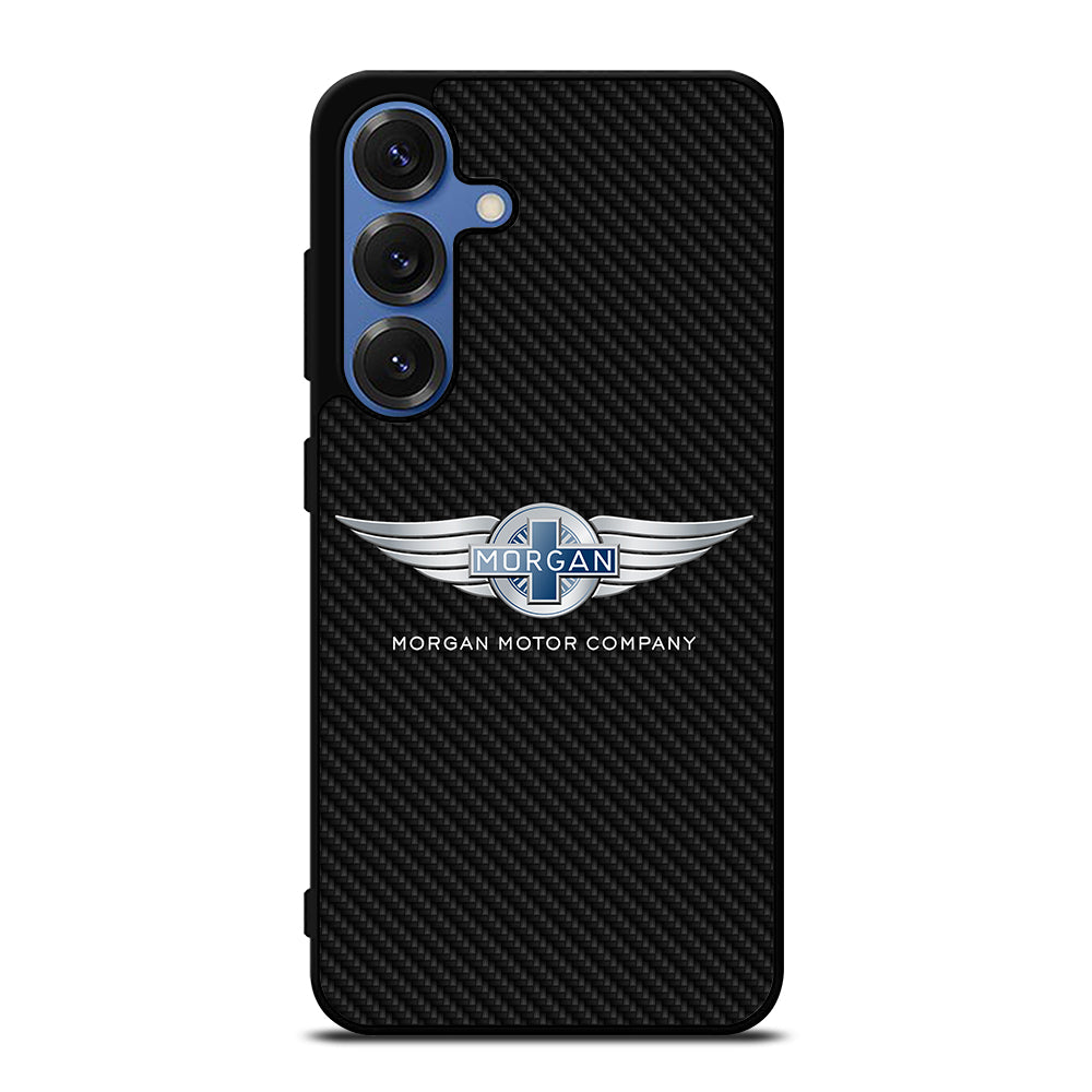 MORGAN MOTOR CARBON LOGO Samsung Galaxy S25 Case Cover