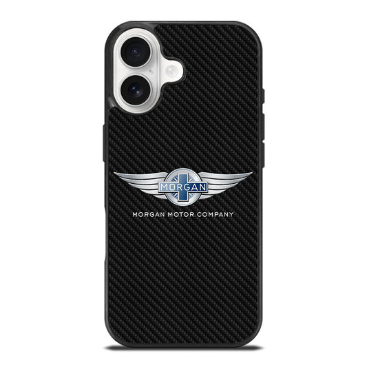 MORGAN MOTOR CARBON LOGO iPhone 17 Case Cover