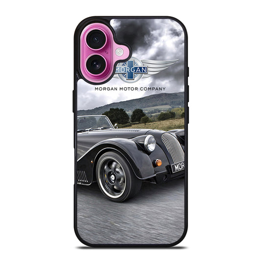 MORGAN MOTOR WHITE CAR iPhone 16 Plus Case Cover