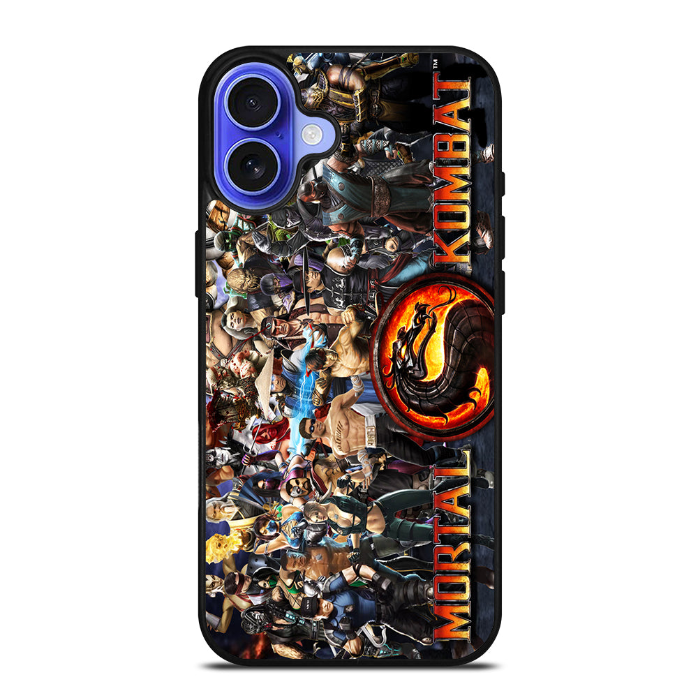 MORTAL KOMBAT ALL CHARACTER iPhone 16 Case Cover