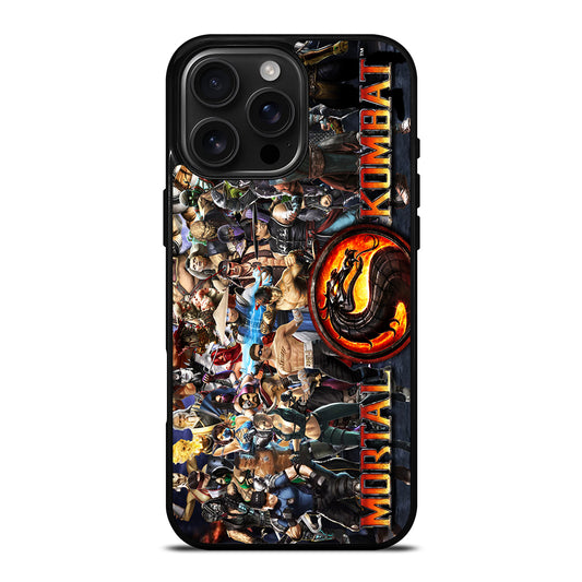 MORTAL KOMBAT ALL CHARACTER iPhone 16 Pro Max Case Cover