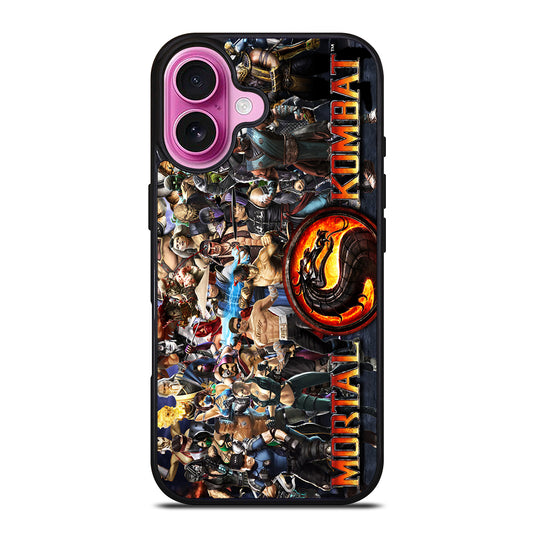 MORTAL KOMBAT ALL CHARACTER iPhone 16 Plus Case Cover