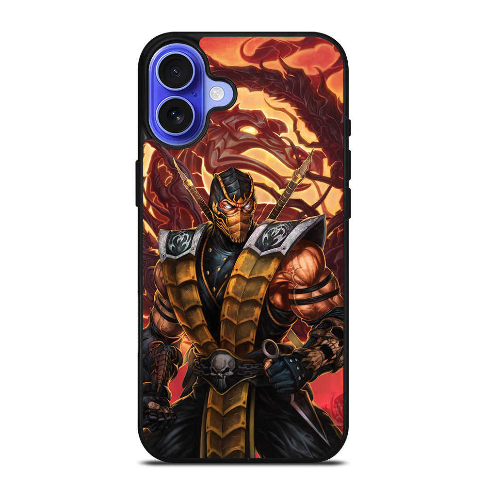 MORTAL KOMBAT SCORPIO iPhone 16 Case Cover