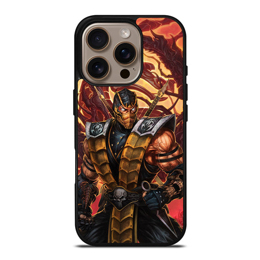 MORTAL KOMBAT SCORPIO iPhone 16 Pro Case Cover