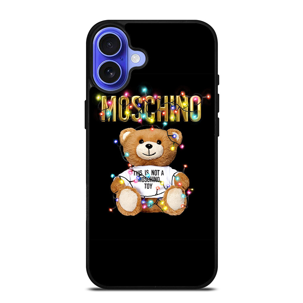 MOSCHINO TEDDY BEAR CUTE iPhone 16 Case Cover