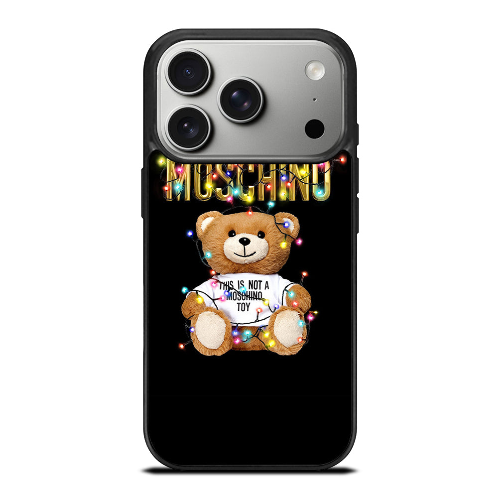 MOSCHINO TEDDY BEAR CUTE iPhone 17 Pro Case Cover