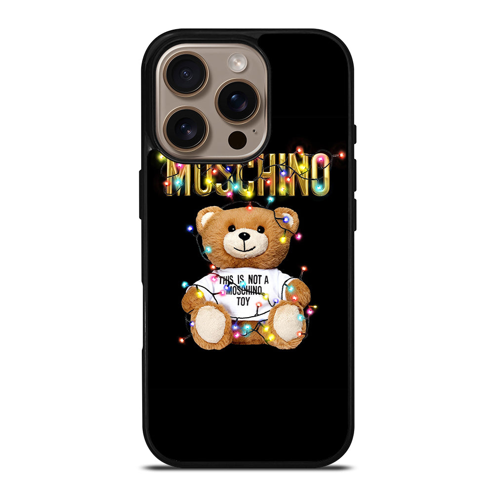 MOSCHINO TEDDY BEAR CUTE iPhone 16 Pro Case Cover