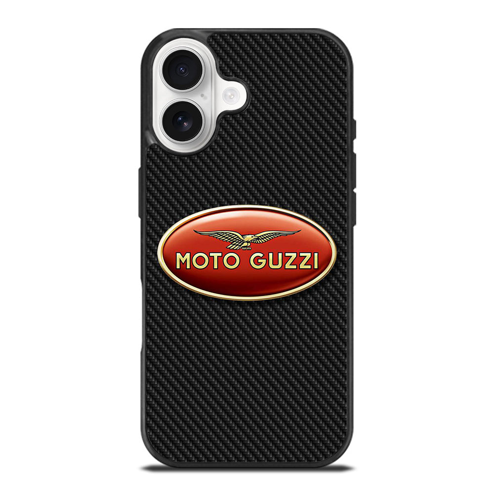 MOTO GUZZI CARBON LOGO iPhone 17 Case Cover