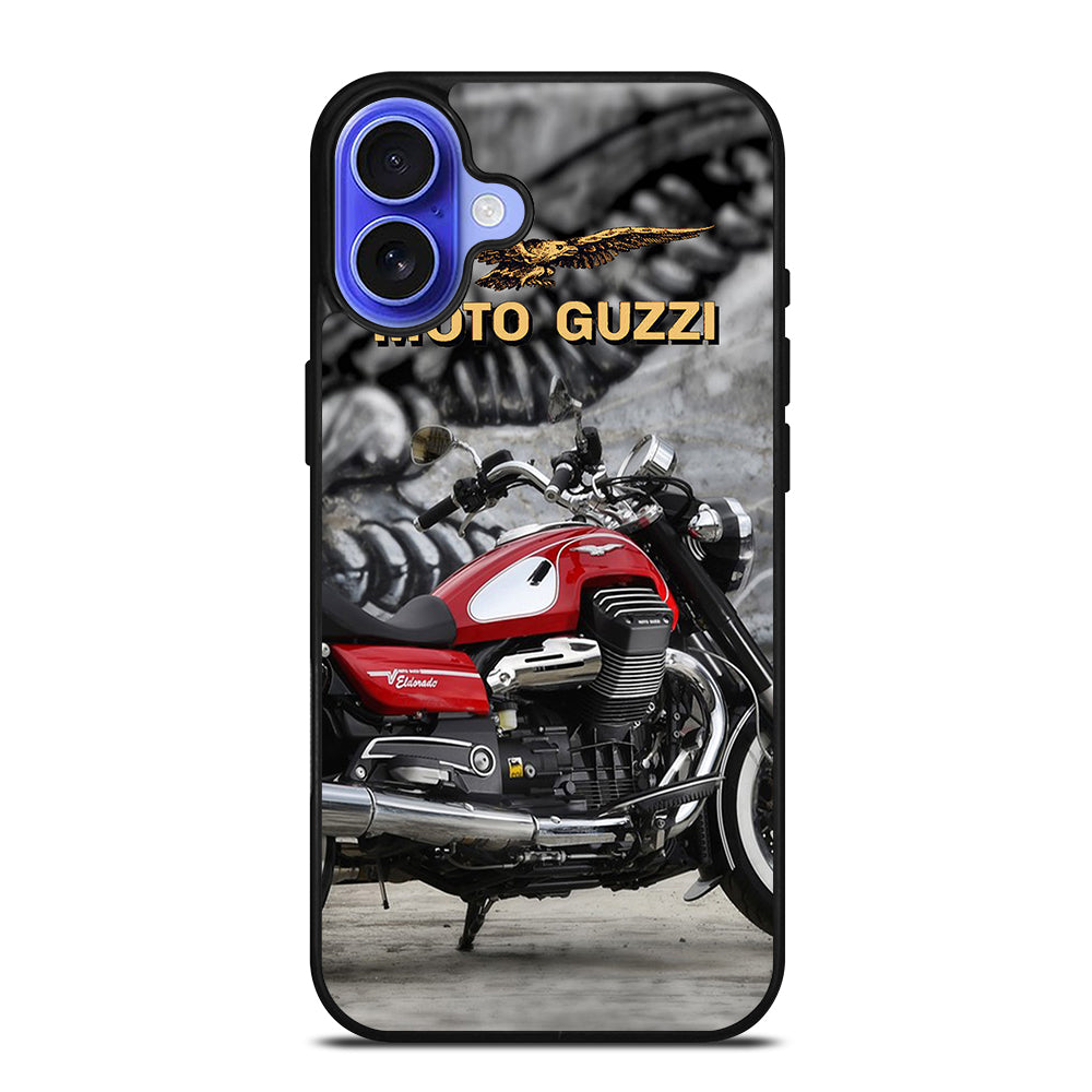 MOTO GUZZI RED iPhone 16 Case Cover