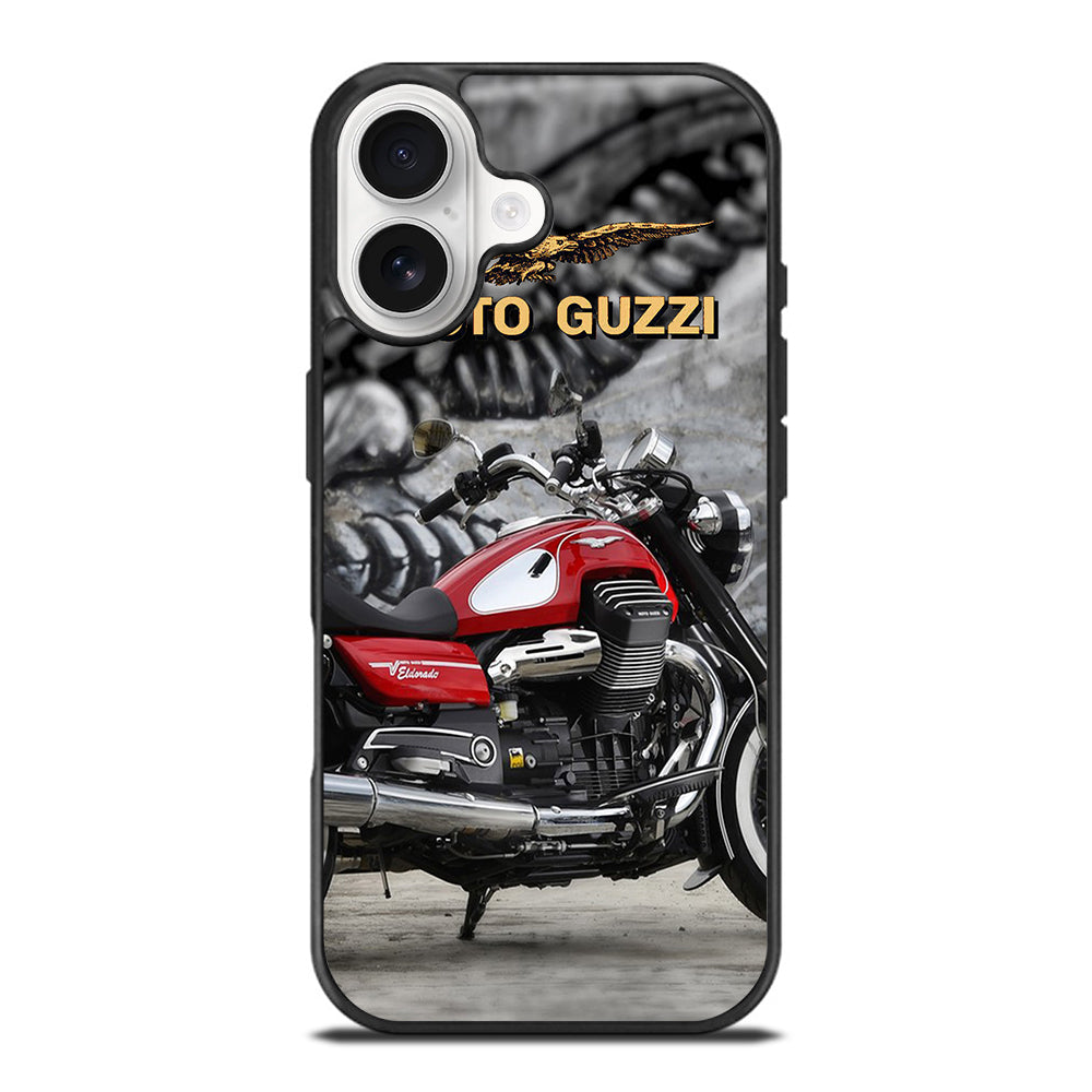 MOTO GUZZI RED iPhone 17 Case Cover