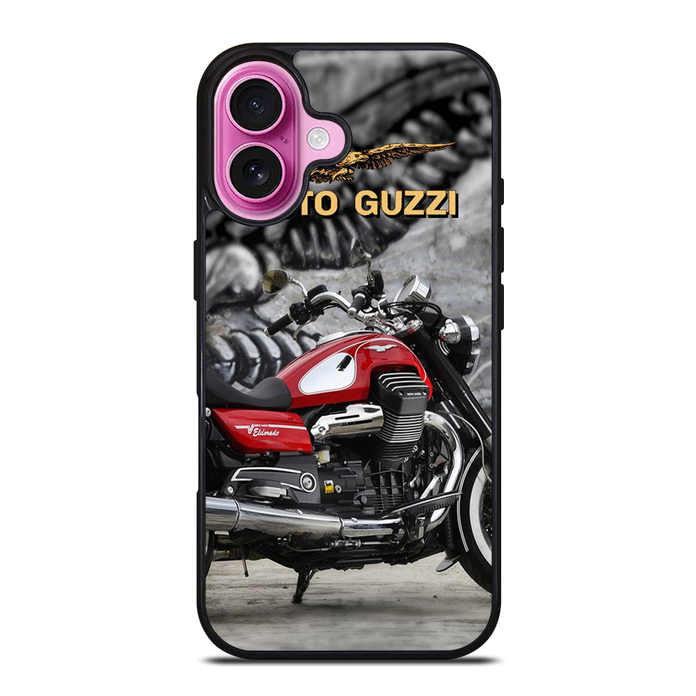 MOTO GUZZI RED iPhone 16 Plus Case Cover