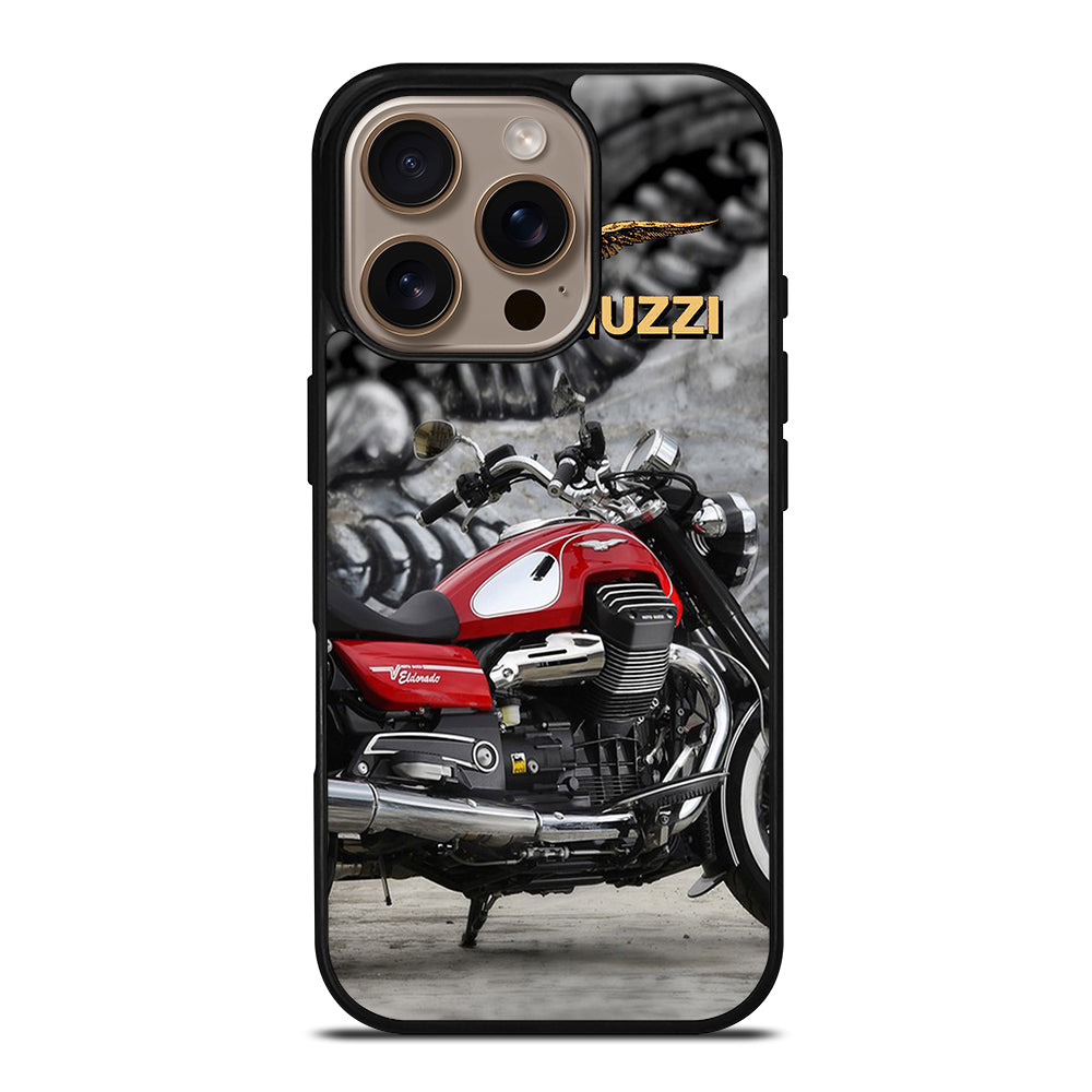 MOTO GUZZI RED iPhone 16 Pro Case Cover