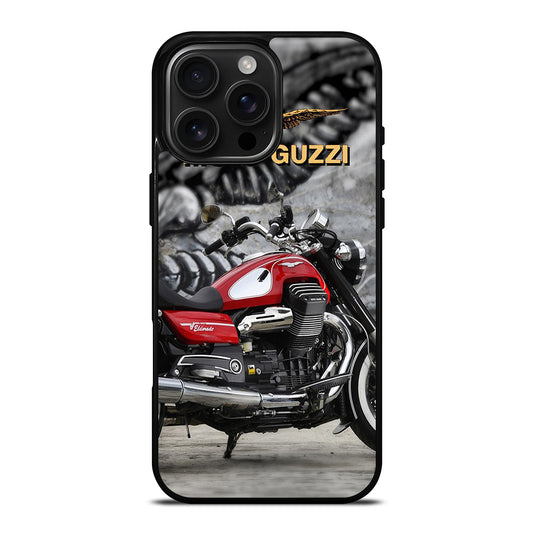 MOTO GUZZI RED iPhone 16 Pro Max Case Cover