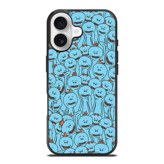 MR MEESEEKS PATTERN iPhone 17 Case Cover