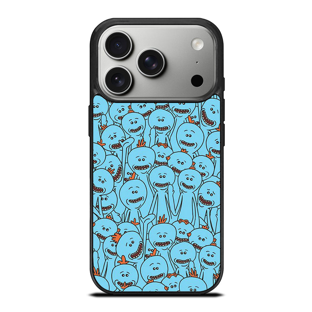 MR MEESEEKS PATTERN iPhone 17 Pro Case Cover