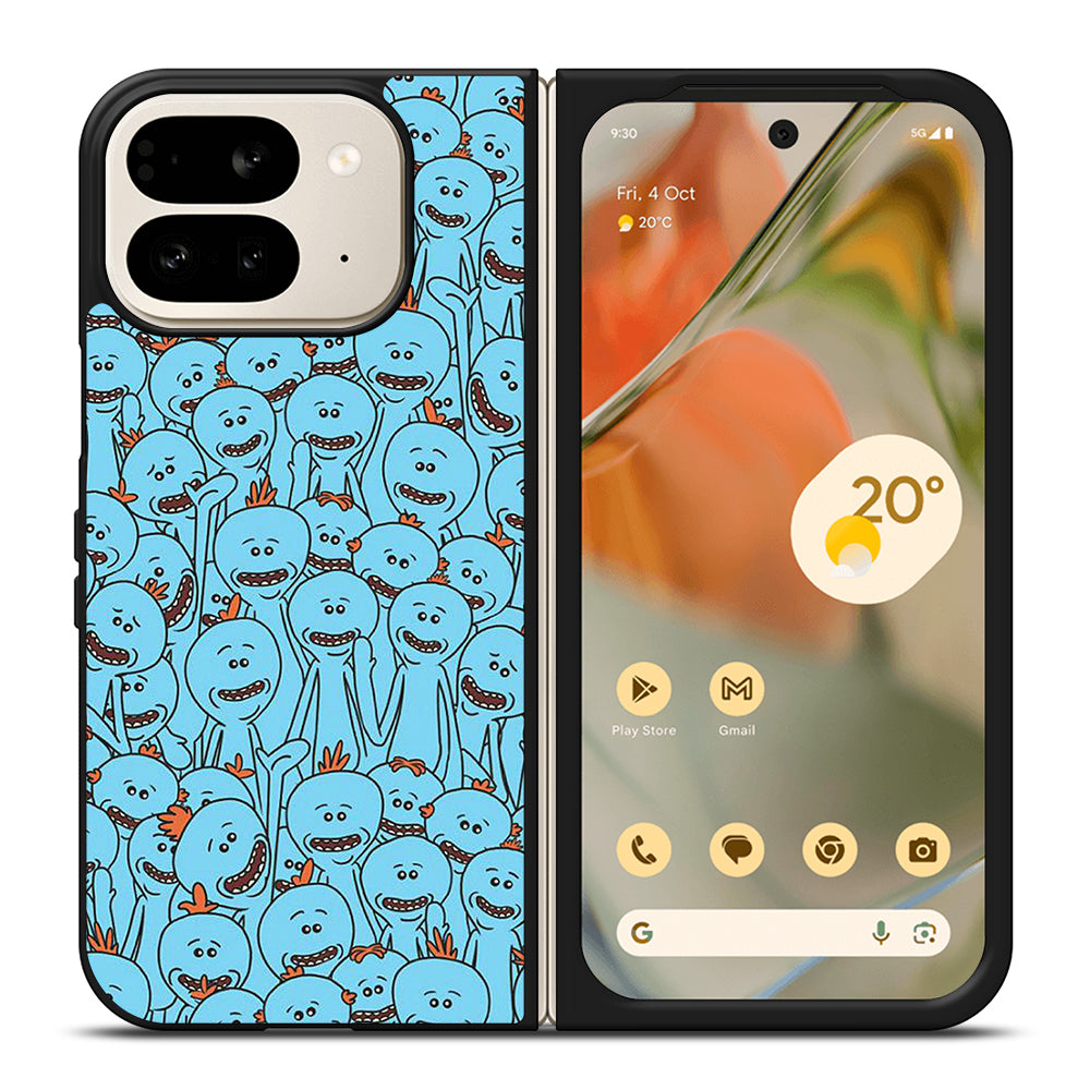 MR MEESEEKS PATTERN Google Pixel 9 Pro Fold Case Cover