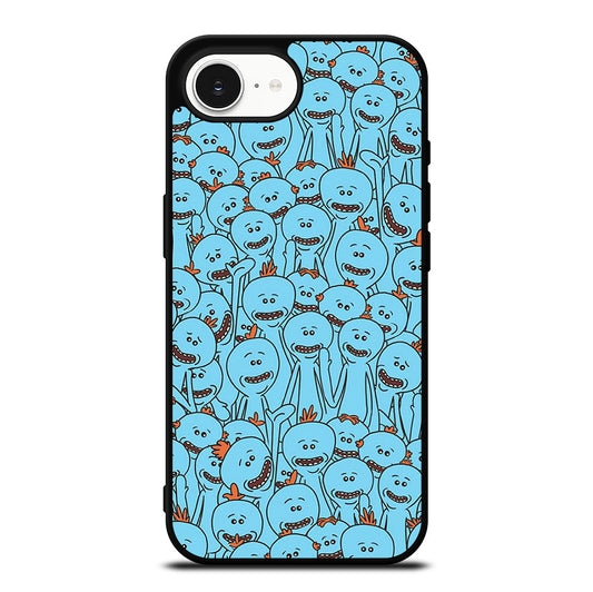 MR MEESEEKS PATTERN iPhone 16e Case Cover