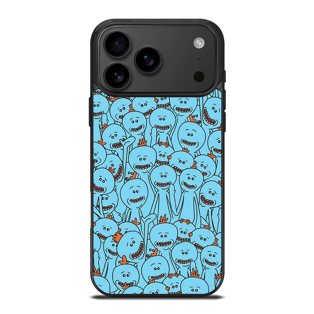 MR MEESEEKS PATTERN iPhone 17 Pro Max Case Cover