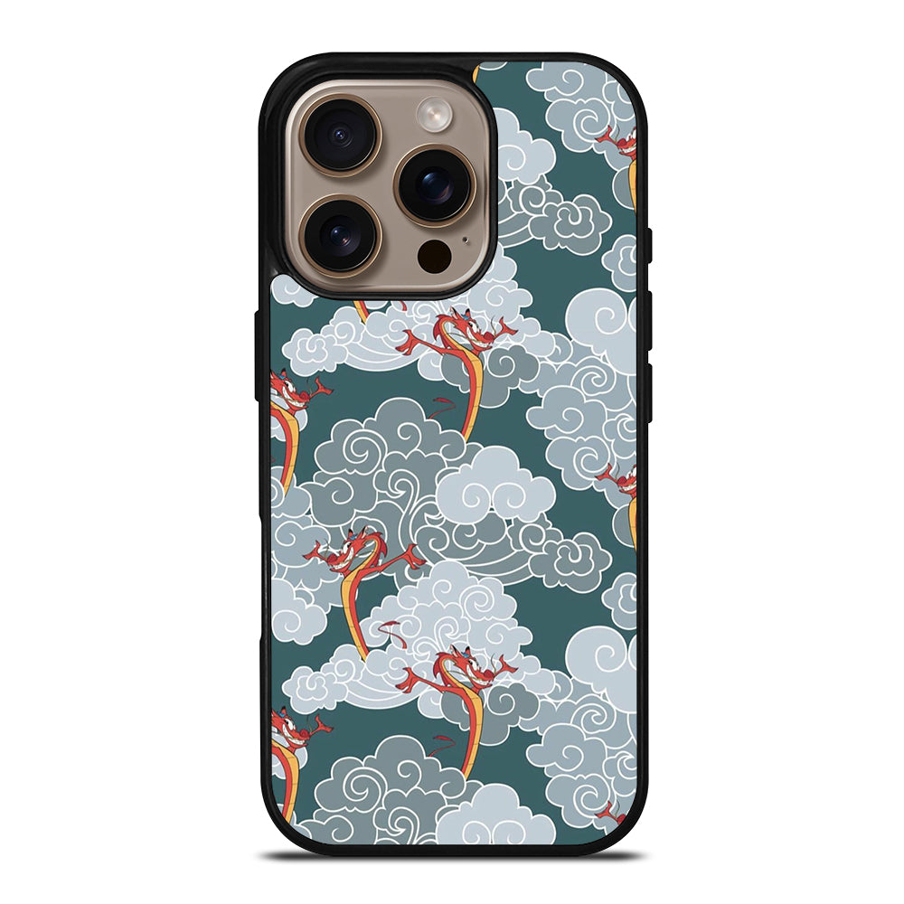 MUSHU CLOUD MULAN DISNEY iPhone 16 Pro Case Cover