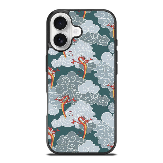 MUSHU CLOUD MULAN DISNEY iPhone 17 Case Cover