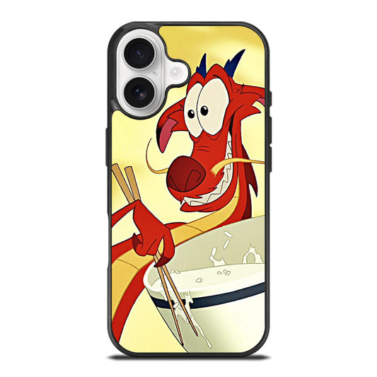 MUSHU MULAN DISNEY CARTOON 2 iPhone 17 Case Cover
