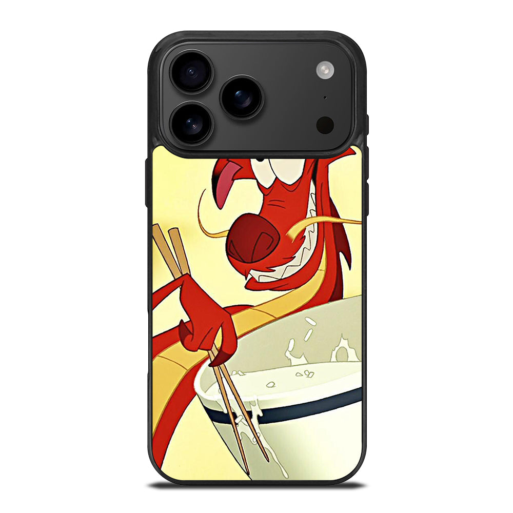 MUSHU MULAN DISNEY CARTOON 2 iPhone 17 Pro Max Case Cover