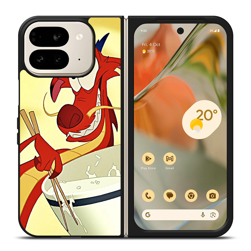 MUSHU MULAN DISNEY CARTOON 2 Google Pixel 9 Pro Fold Case Cover