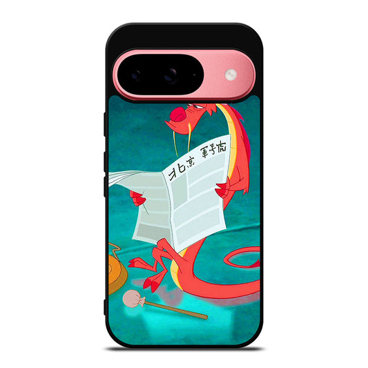 MUSHU MULAN DISNEY CARTOON Google Pixel 9 Case Cover