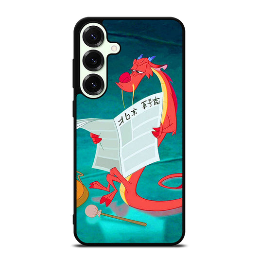 MUSHU MULAN DISNEY CARTOON Samsung Galaxy S25 Plus Case Cover