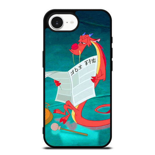 MUSHU MULAN DISNEY CARTOON iPhone 16e Case Cover