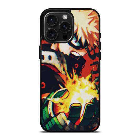 MY HERO ACADEMIA BAKUGOU KATSUKI ANIME iPhone 16 Pro Max Case Cover