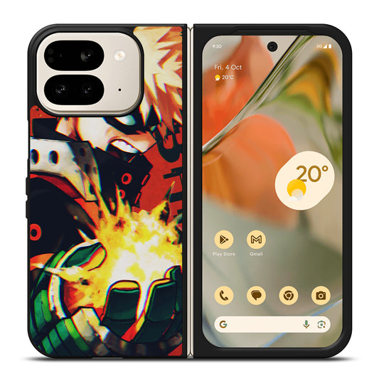 MY HERO ACADEMIA BAKUGOU KATSUKI ANIME Google Pixel 9 Pro Fold Case Cover