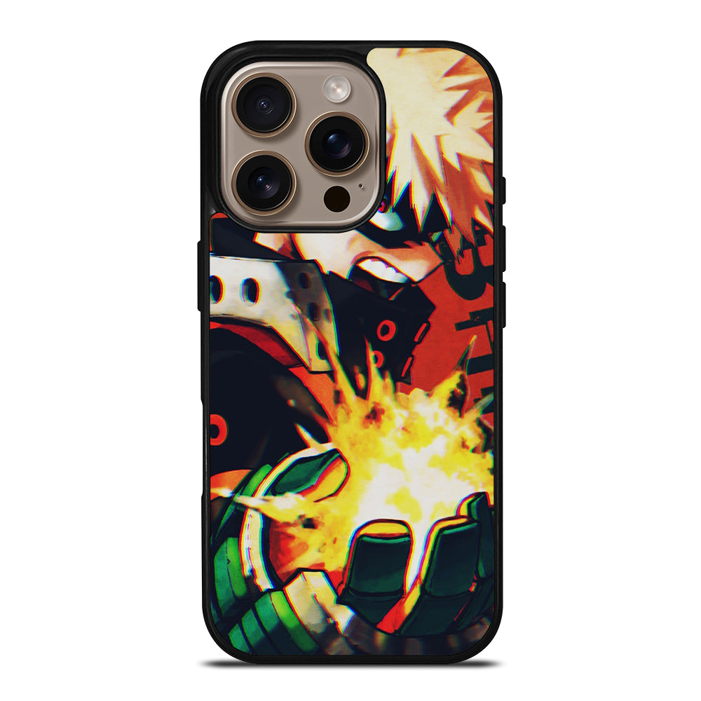 MY HERO ACADEMIA BAKUGOU KATSUKI ANIME iPhone 16 Pro Case Cover