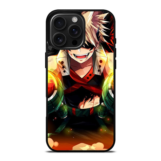 MY HERO ACADEMIA BAKUGOU MANGA iPhone 16 Pro Max Case Cover