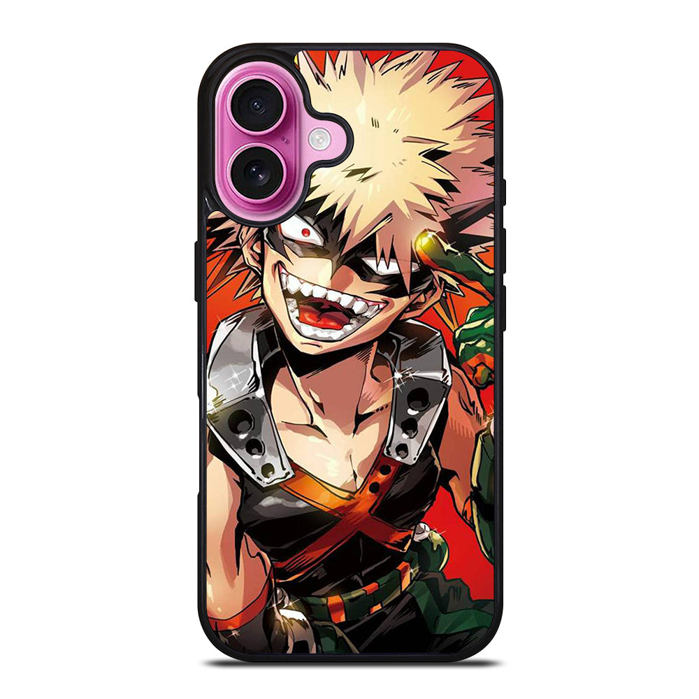 MY HERO ACADEMIA BAKUGO SMILE iPhone 16 Plus Case Cover