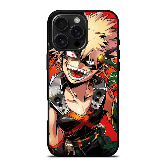 MY HERO ACADEMIA BAKUGO SMILE iPhone 16 Pro Max Case Cover