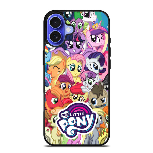 MY LITTLE PONY ALL CHARACTER iPhone 16 Case Cover