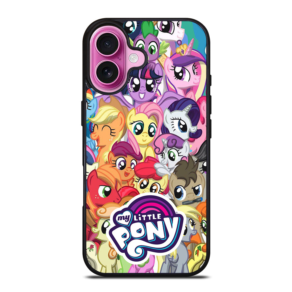 MY LITTLE PONY ALL CHARACTER iPhone 16 Plus Case Cover