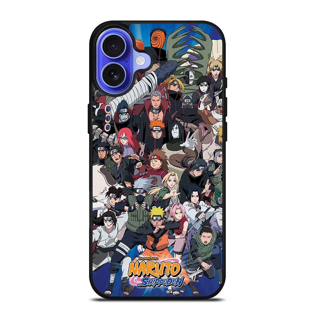 NARUTO ALL CHARACTERS 1 iPhone 16 Case Cover