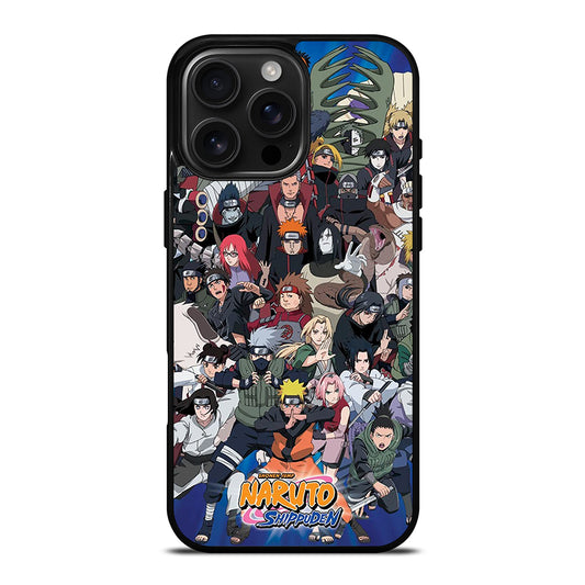 NARUTO ALL CHARACTERS 1 iPhone 16 Pro Max Case Cover
