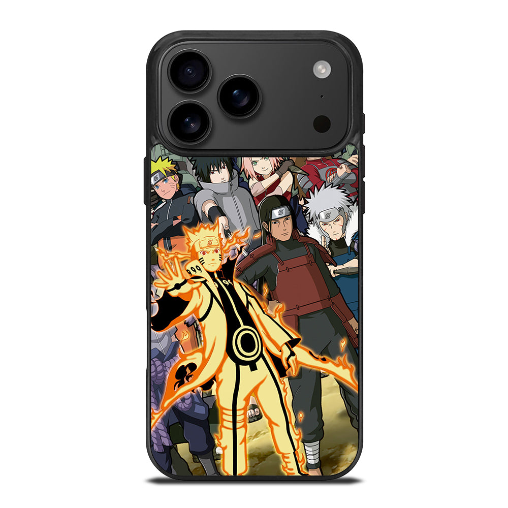 NARUTO ALL CHARACTERS 2 iPhone 17 Pro Max Case Cover