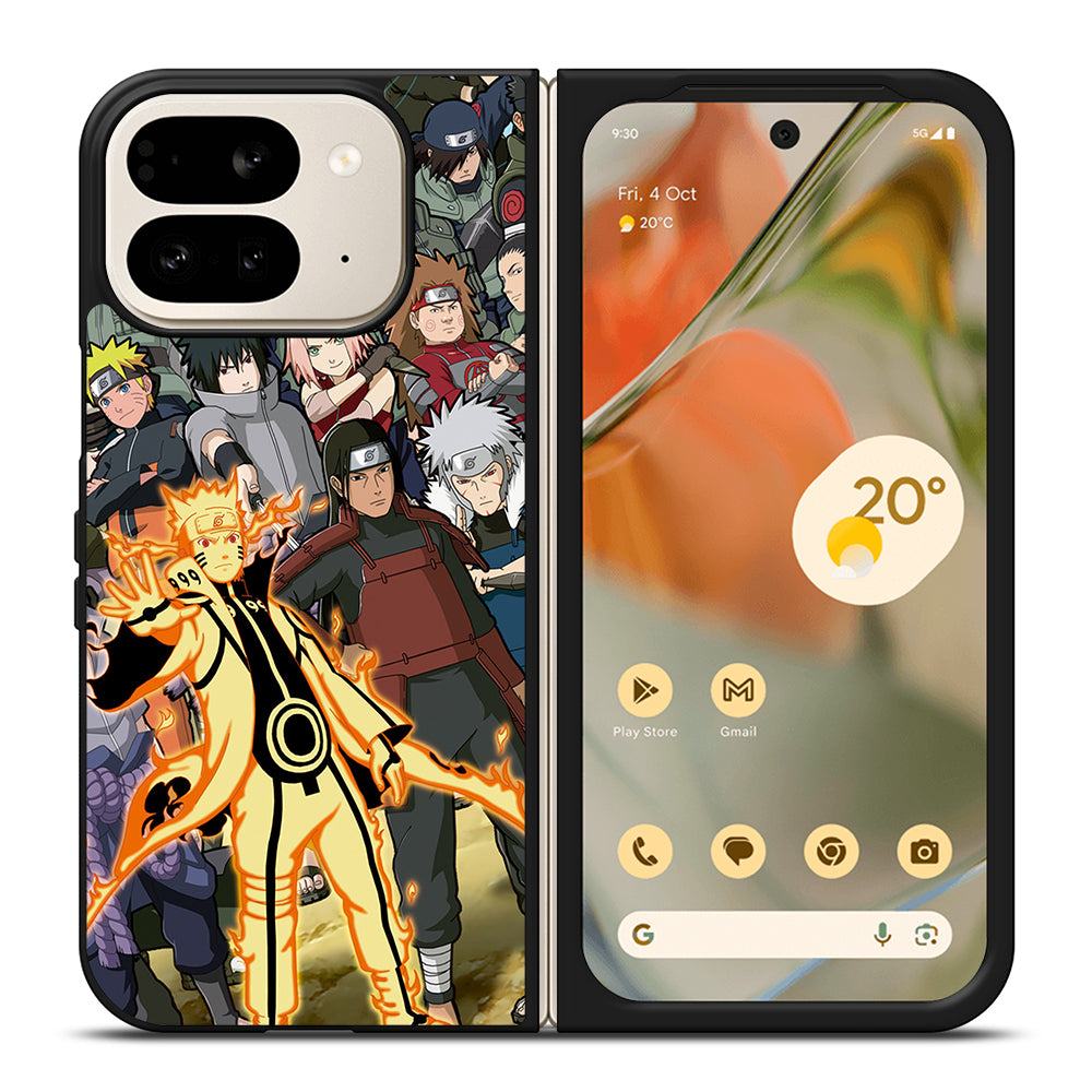 NARUTO ALL CHARACTERS 2 Google Pixel 9 Pro Fold Case Cover