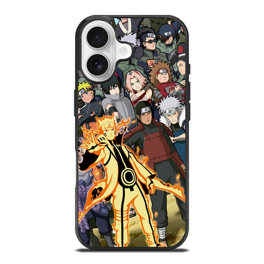 NARUTO ALL CHARACTERS 2 iPhone 17 Case Cover