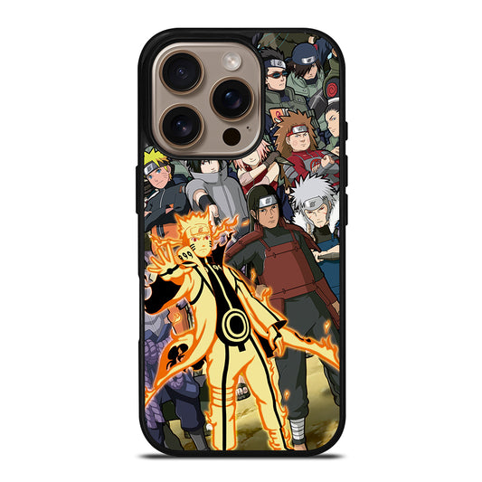 NARUTO ALL CHARACTERS 2 iPhone 16 Pro Case Cover