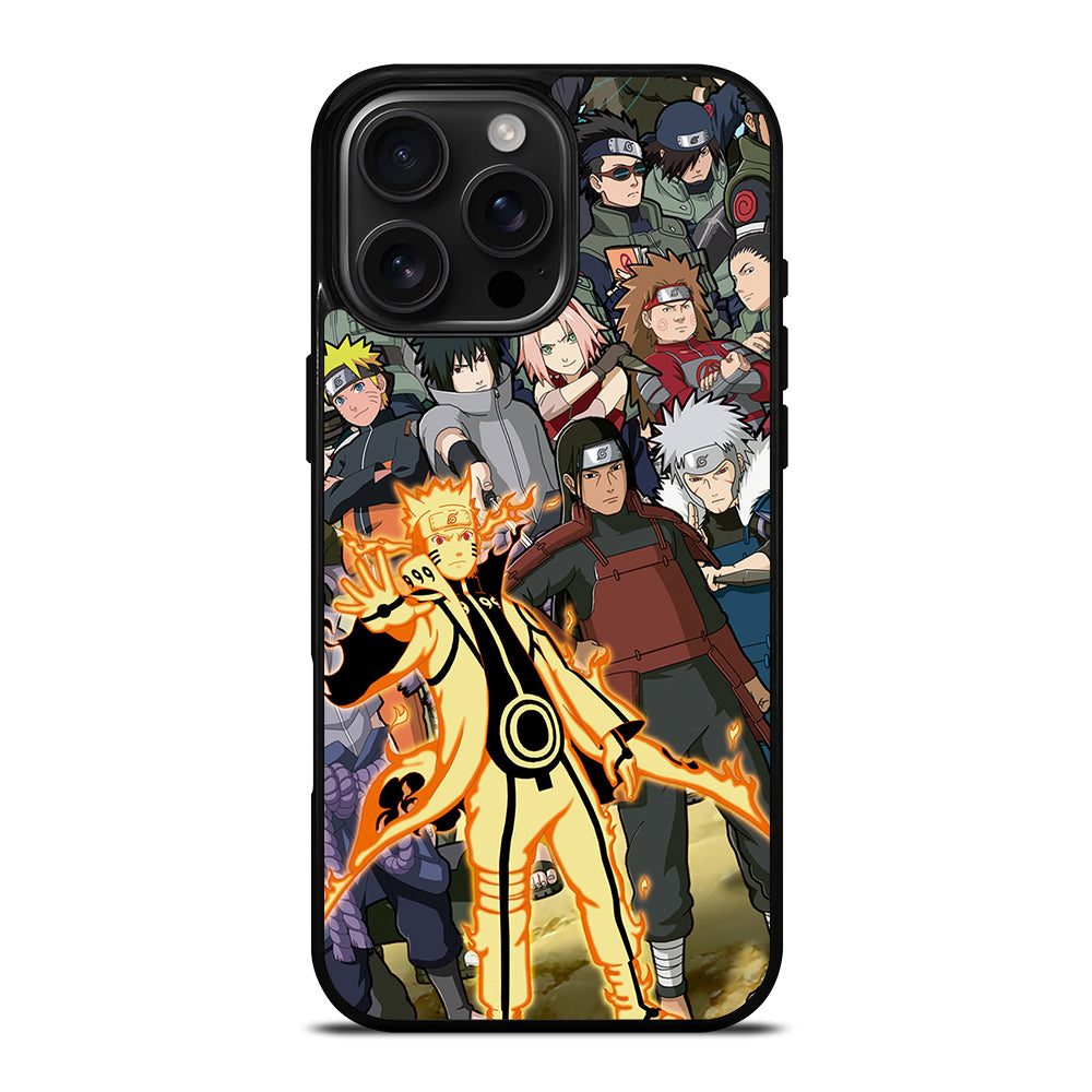 NARUTO ALL CHARACTERS 2 iPhone 16 Pro Max Case Cover